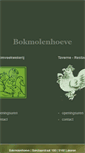 Mobile Screenshot of bokmolenhoeve.be